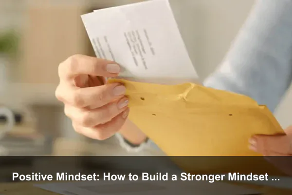 Positive Mindset: How to Build a Stronger Mindset Every Day