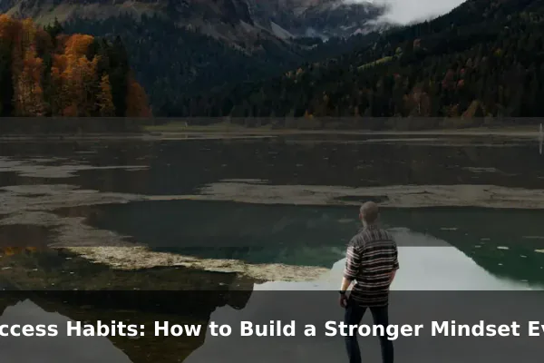 Success Habits: How to Build a Stronger Mindset Every Day