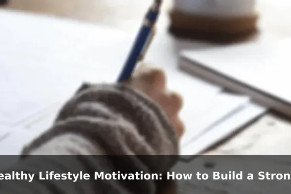 Healthy Lifestyle Motivation: How to Build a Stronger Mindset Every Day