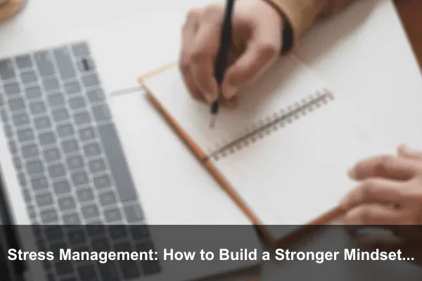 Stress Management: How to Build a Stronger Mindset Every Day